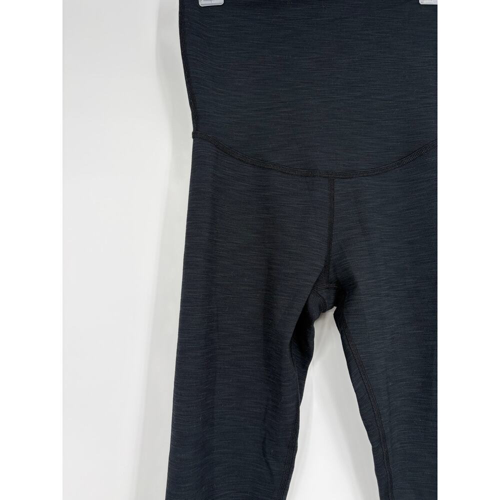 Beyond Yoga Beyond the Bump Maternity Heather Rib Legging - Picture 6 of 11